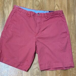 Polo by Ralph Lauren Coral Flat Front Shorts